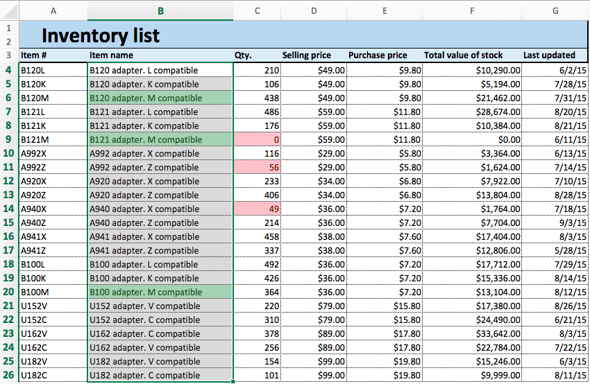 Excel Conditional Formatting HowTo Smartsheet